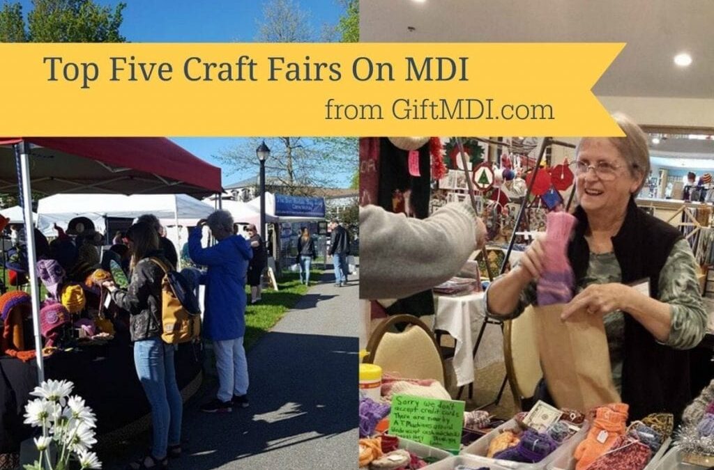 Top 5 Craft Shows on Mount  Desert Island
