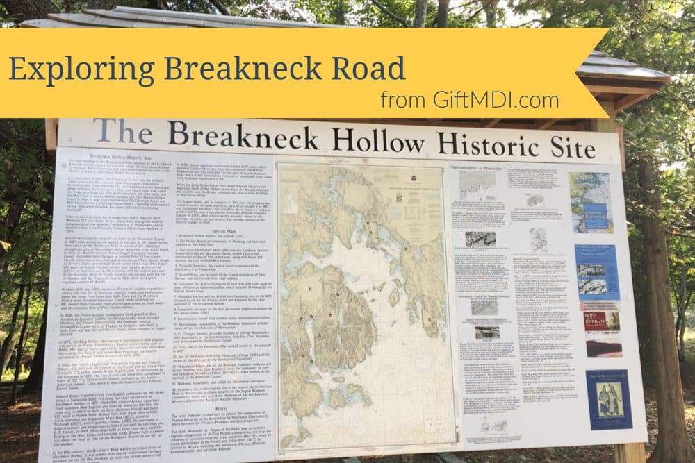 Exploring Breakneck Road