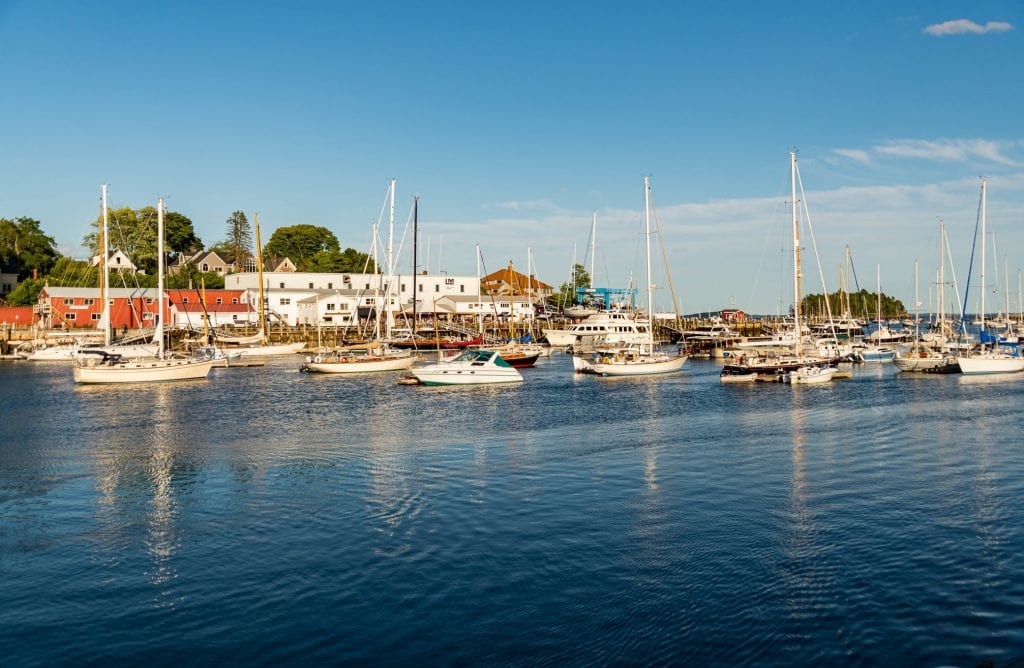 Belfast Maine Harbor